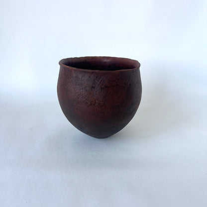西川聡 赤い花器
