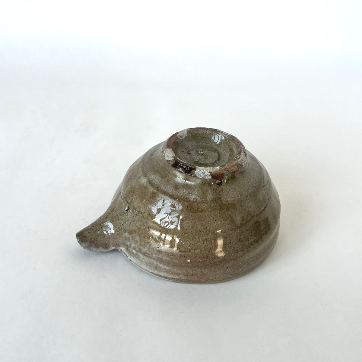 Yuji Muraki Ash Glazed Flared Katakuchi